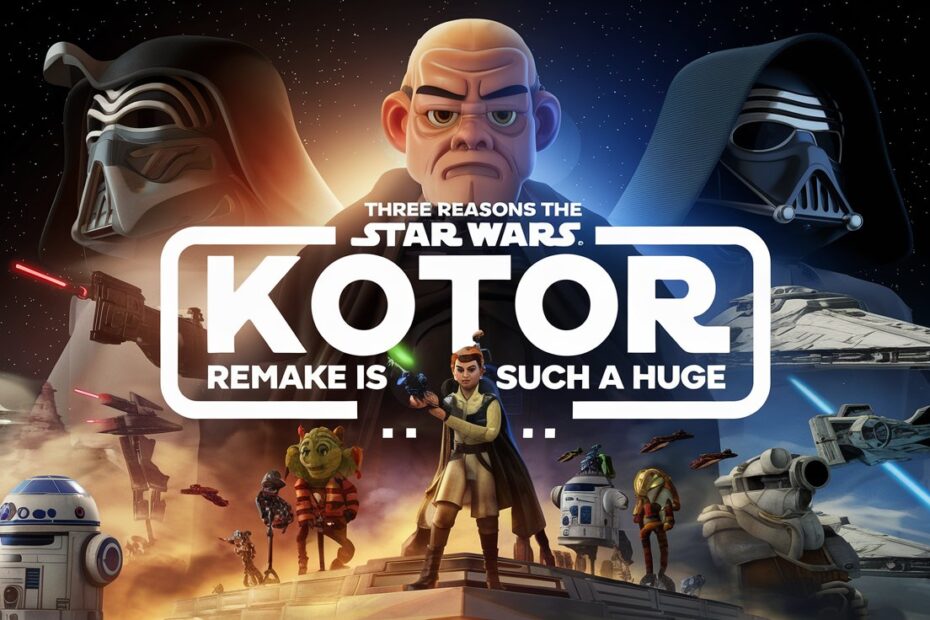 Three Reasons the PS5 Star Wars: KOTOR Remake is Such a Huge ...