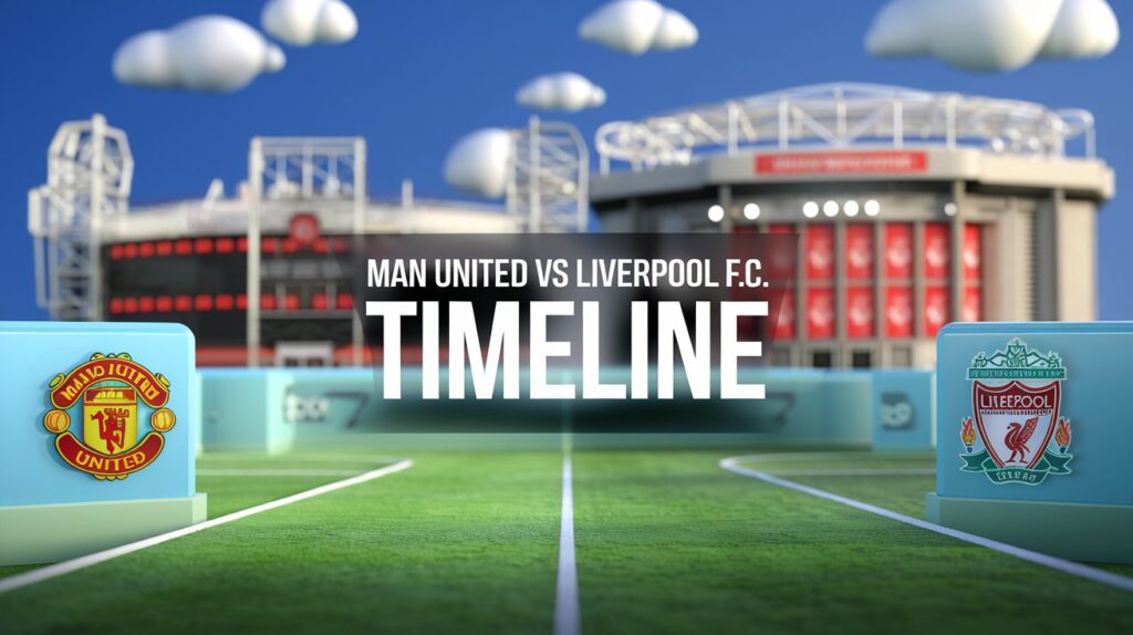 Man United vs Liverpool F.C. Timeline