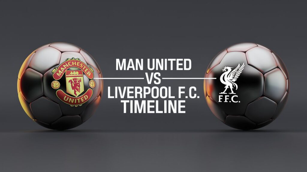 Man United vs Liverpool F.C. Timeline