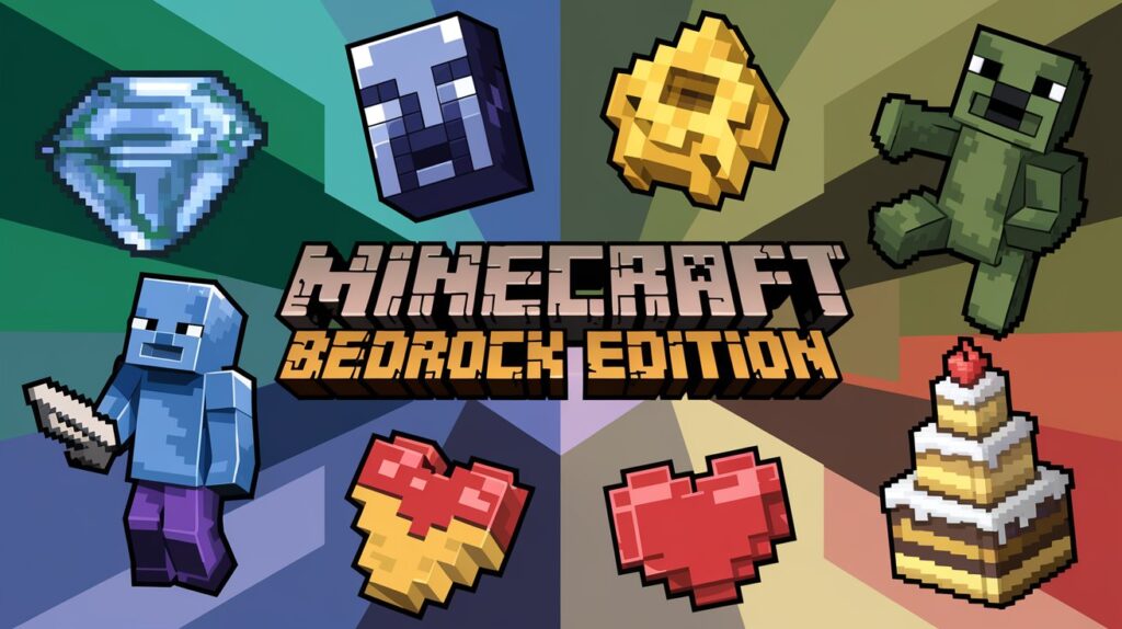 Minecraft: Bedrock Edition (2011) Game Icons Banners