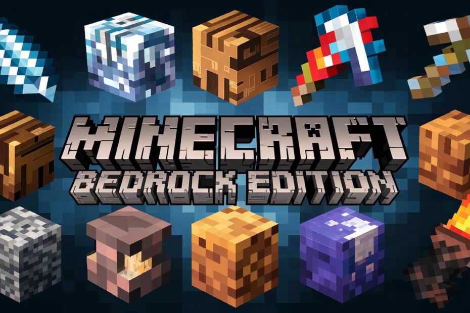 Minecraft: Bedrock Edition (2011) Game Icons Banners