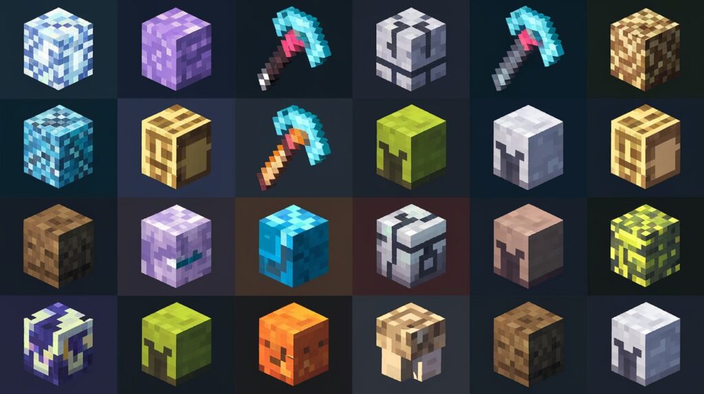 Minecraft: Bedrock Edition (2011) Game Icons Banners