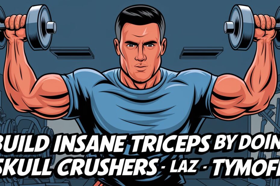 Build Insane Triceps by Doing Skull Crushers - Laz - Tymoff